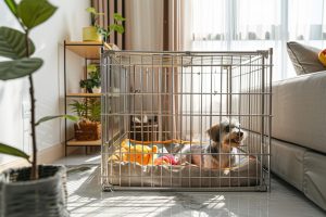 Cage metal pour chien