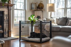 Cage renforce pour chien