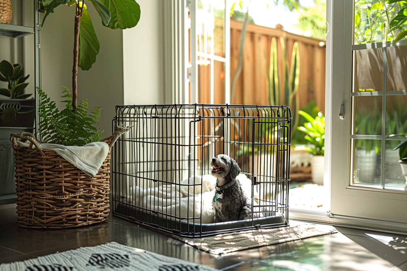 Comment entretenir et nettoyer une cage de coffre pour chien?