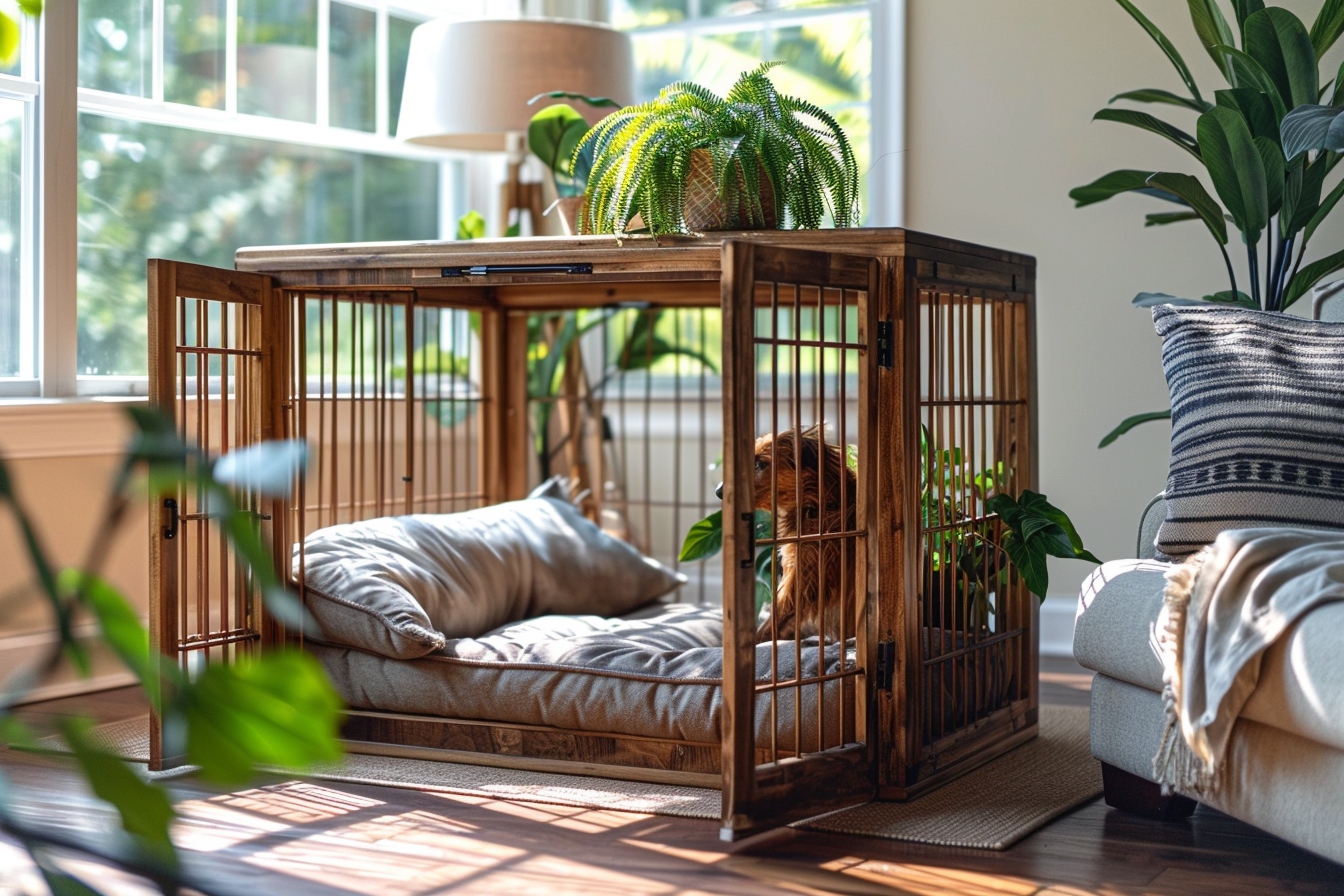 Comment entretenir le meuble cage pour chien?