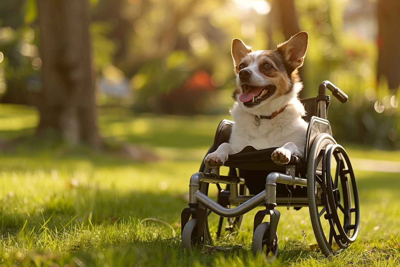 Comment mesurer un chien pour un fauteuil roulant ?