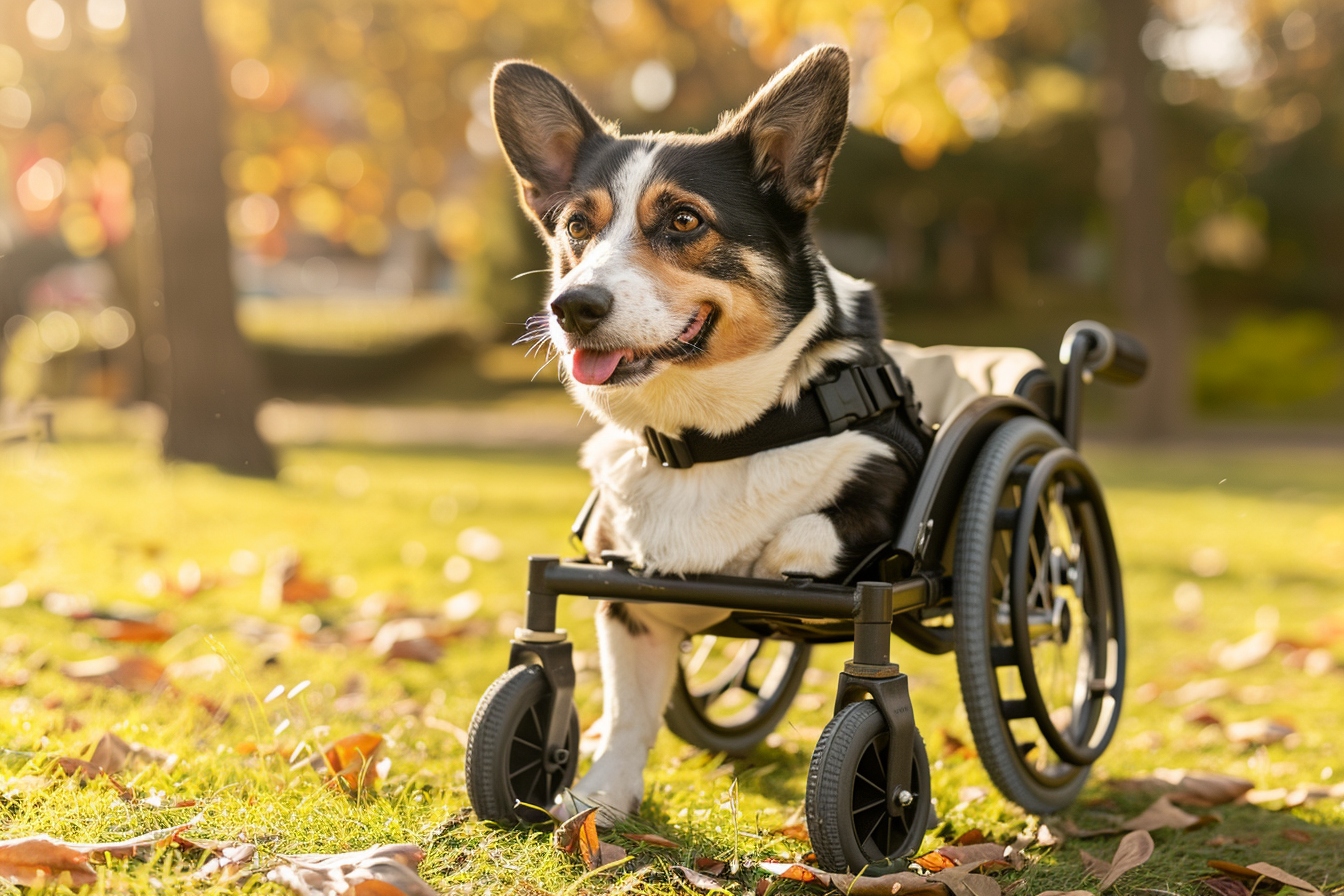 Dernier point sur les fauteuils roulants pour chiens