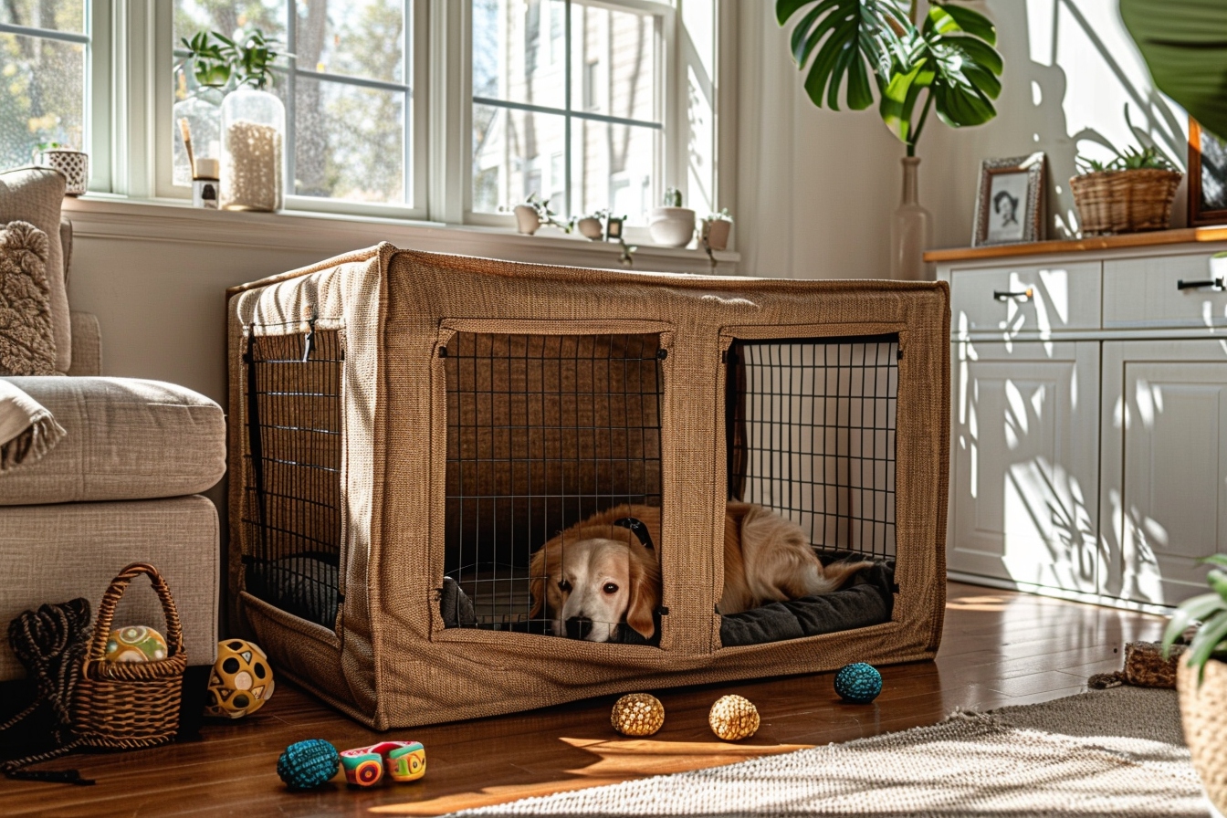 Est-ce que la cage souple convient aux chiens destructeurs?
