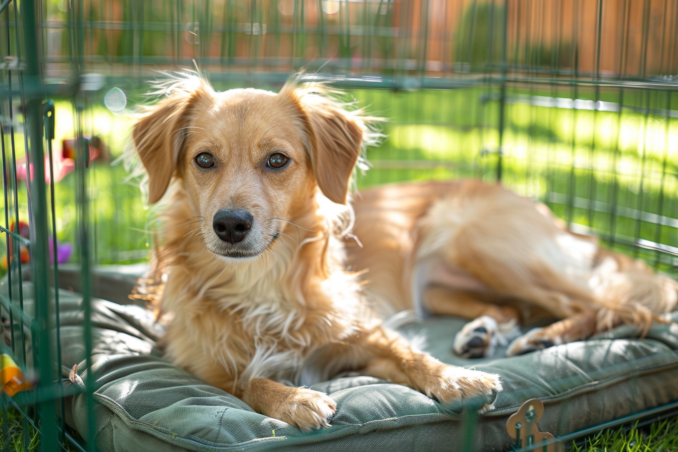 Est-ce que toutes les races de chiens peuvent utiliser une cage?