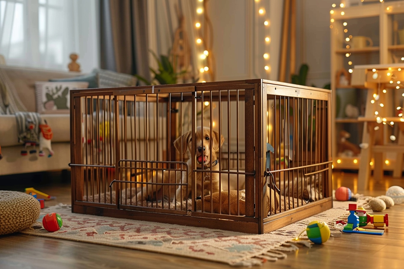 La cage en bois convient-elle à tous les chiens?