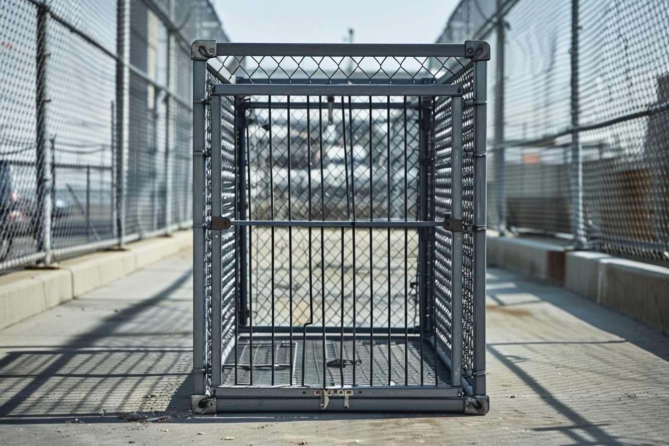 Peut-on utiliser une cage solide pour chien destructeur pendant de longues périodes?