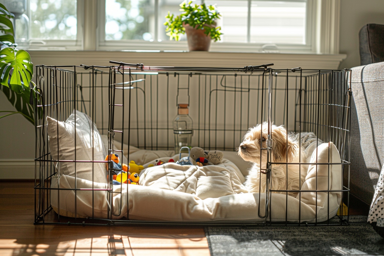 Pourquoi utiliser une cage de coffre pour chien?