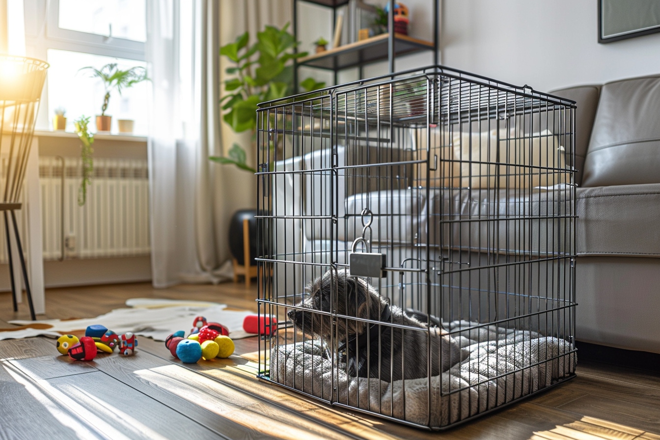 Quelle est la taille idéale pour une cage pour chien XXL solide?