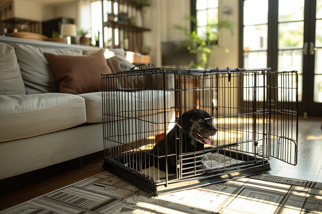 Quelles sont les dimensions de la cage pour chien Decathlon?